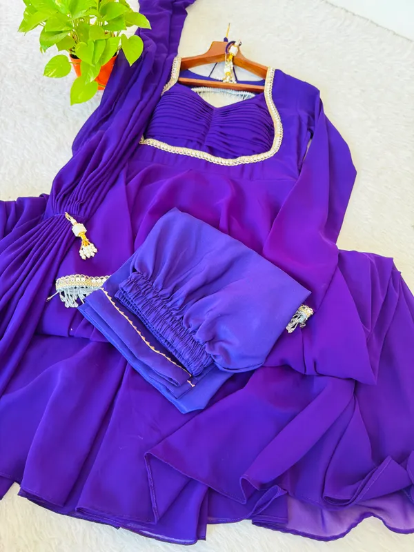 Purple_Fox_Georgette_Party_Wear_Gown_with_Dupatta_&_Pant