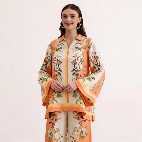 Floral_Aura_Cotton_Slub_Co-ord_Set
