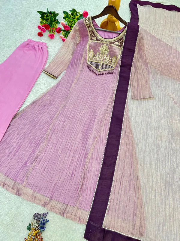 Rakhi_Special_A-Line_3_Pieces_Kurta_Set