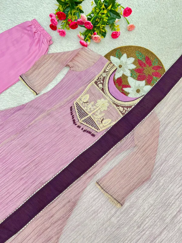 Rakhi_Special_A-Line_3_Pieces_Kurta_Set