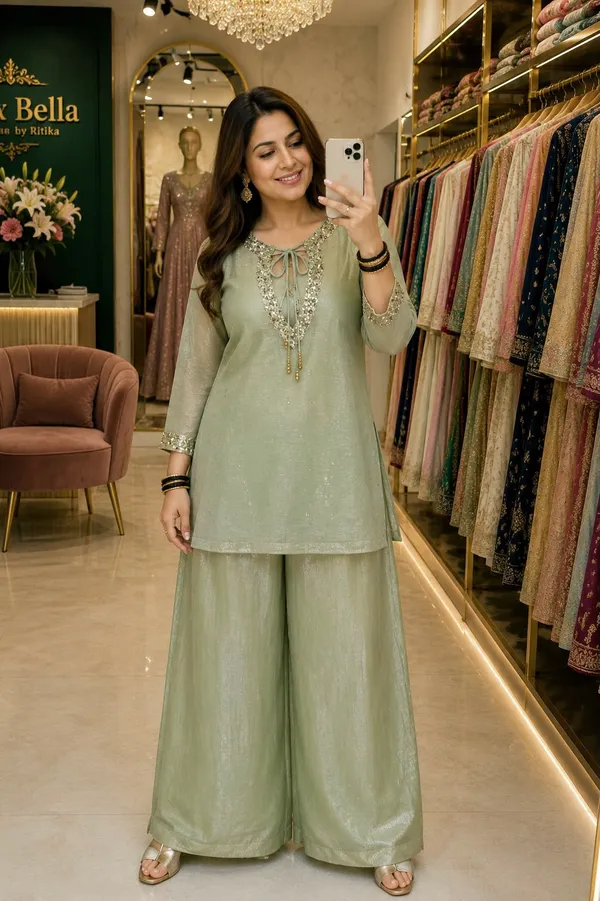Rakshabandhan_Special_Co-ord_Set_with_Kurti_Koti_Plazzo