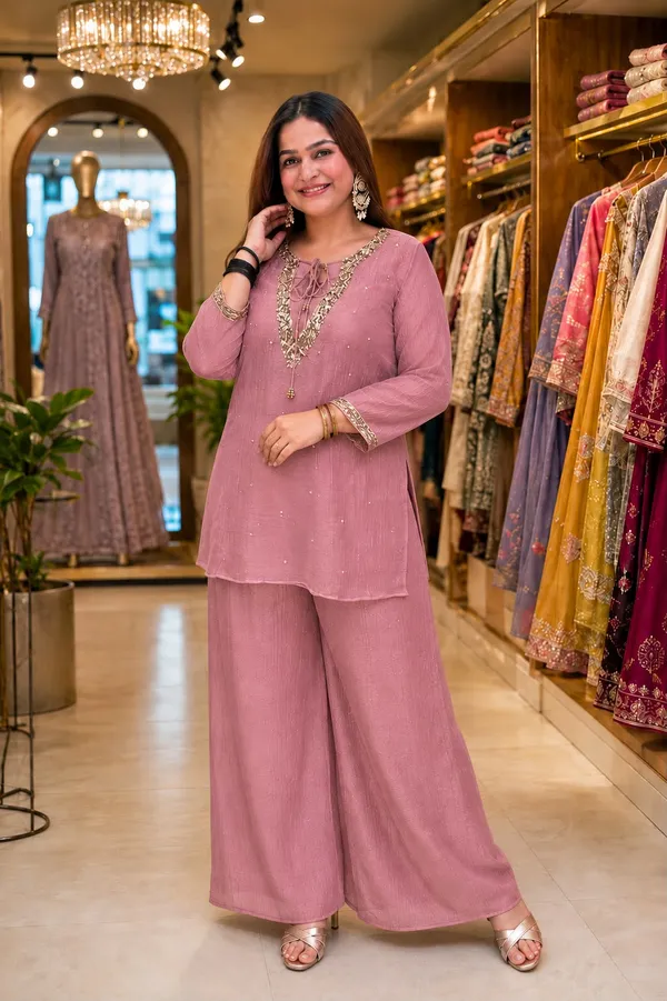 Rakshabandhan_Special_Co-ord_Set_with_Kurti_Koti_Plazzo
