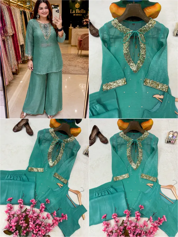 Rakshabandhan_Special_Co-ord_Set_with_Kurti_Koti_Plazzo