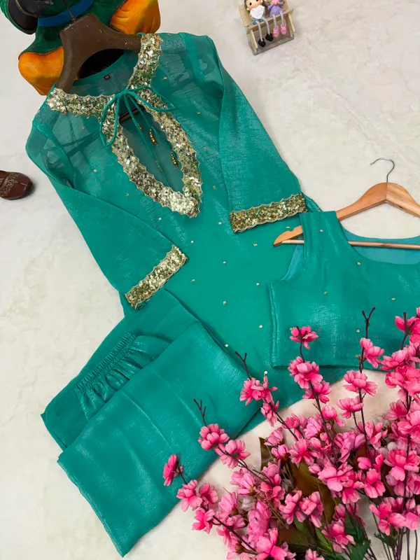 Rakshabandhan_Special_Co-ord_Set_with_Kurti_Koti_Plazzo