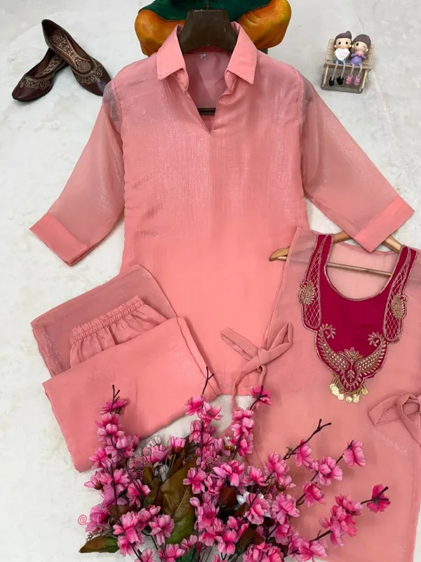 Rakshabandhan_Special_Kurti_Koti_Plazzo_Set