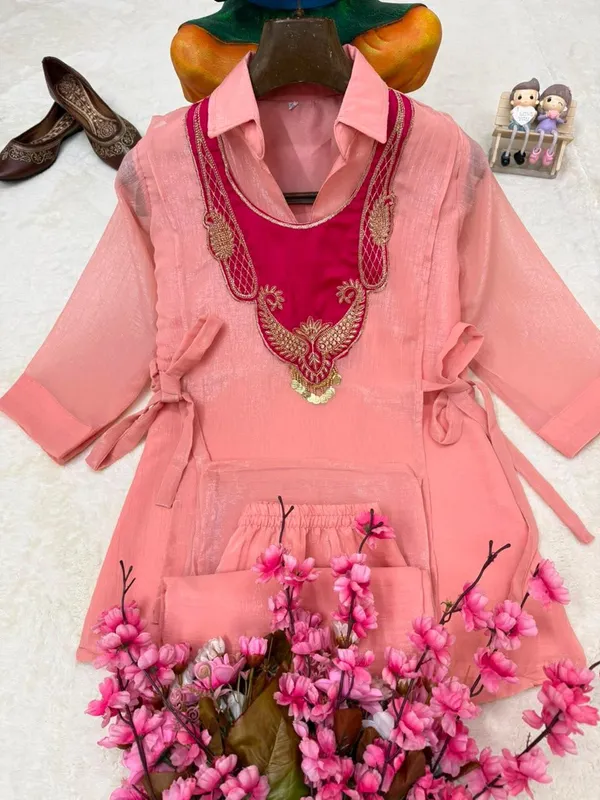 Rakshabandhan_Special_Kurti_Koti_Plazzo_Set
