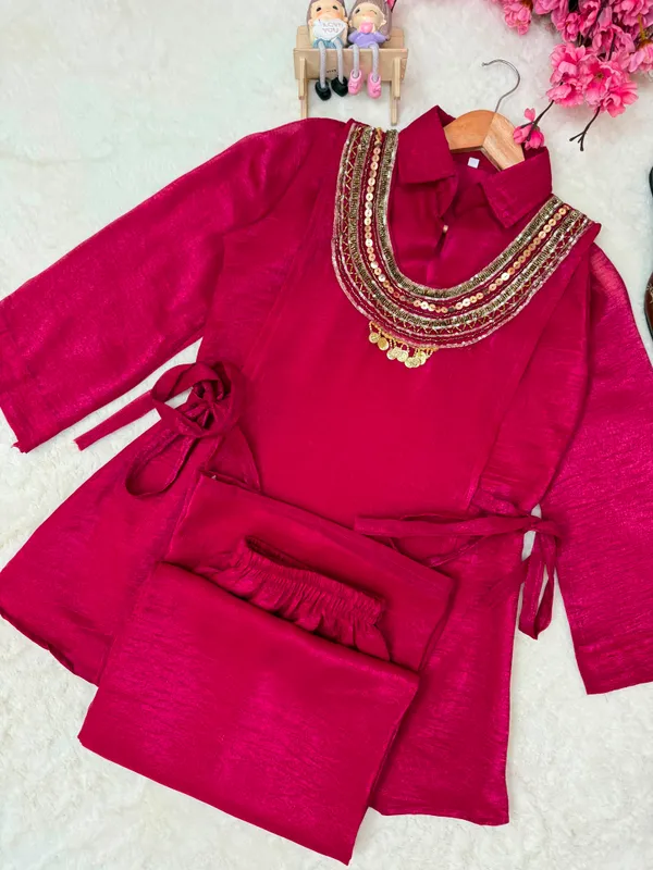 Rakshabandhan_Special_Kurti_Koti_Plazzo_Set