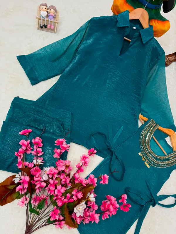 Rakshabandhan_Special_Kurti_Koti_Plazzo_Set