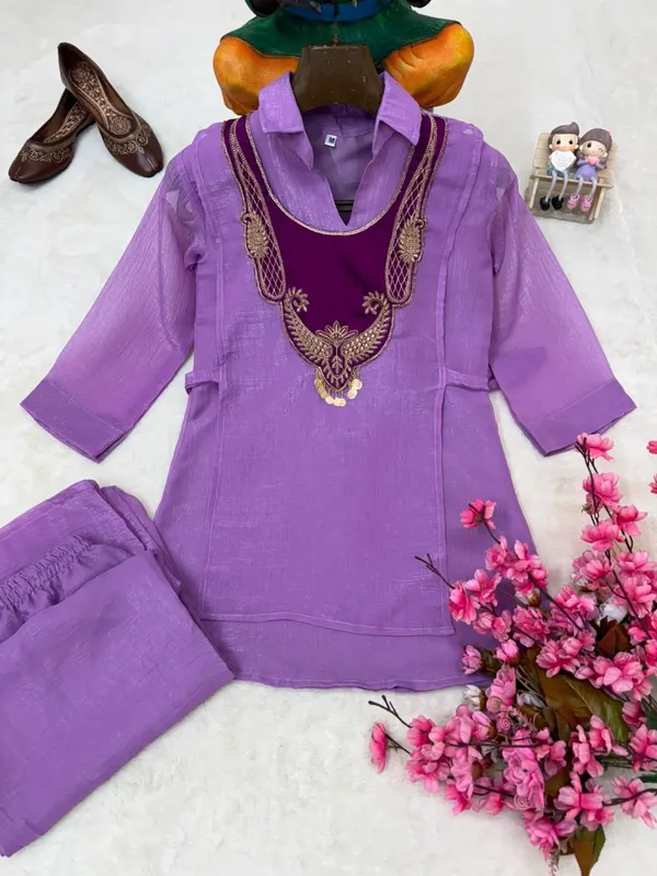 Rakshabandhan_Special_Kurti_Koti_Plazzo_Set