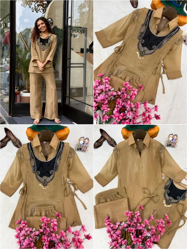 Rakshabandhan_Special_Kurti_Koti_Plazzo_Set