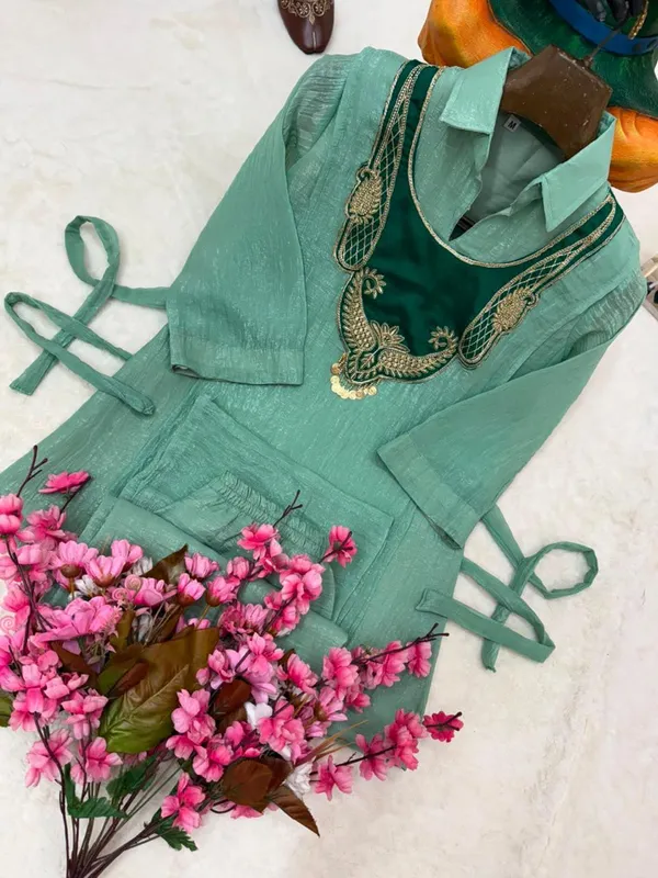 Rakshabandhan_Special_Kurti_Koti_Plazzo_Set