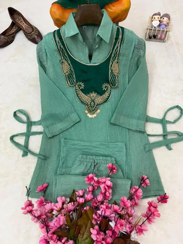 Rakshabandhan_Special_Kurti_Koti_Plazzo_Set