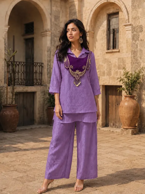 Rakshabandhan_Special_Kurti_Koti_Plazzo_Set
