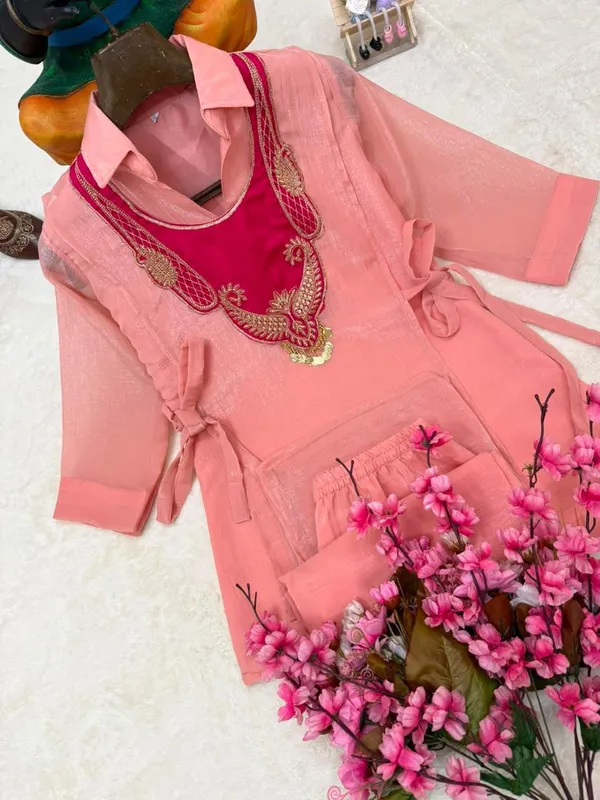 Rakshabandhan_Special_Kurti_Koti_Plazzo_Set