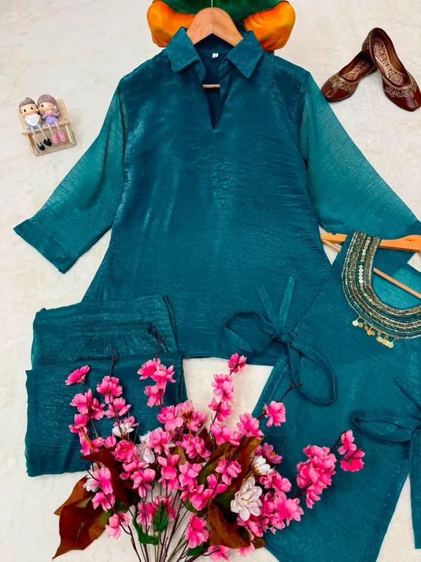 Rakshabandhan_Special_Kurti_Koti_Plazzo_Set