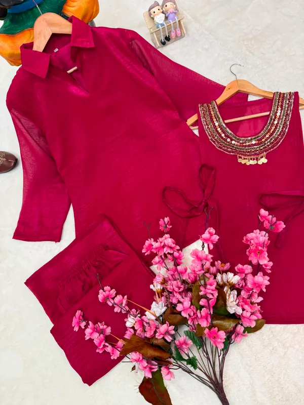 Rakshabandhan_Special_Kurti_Koti_Plazzo_Set