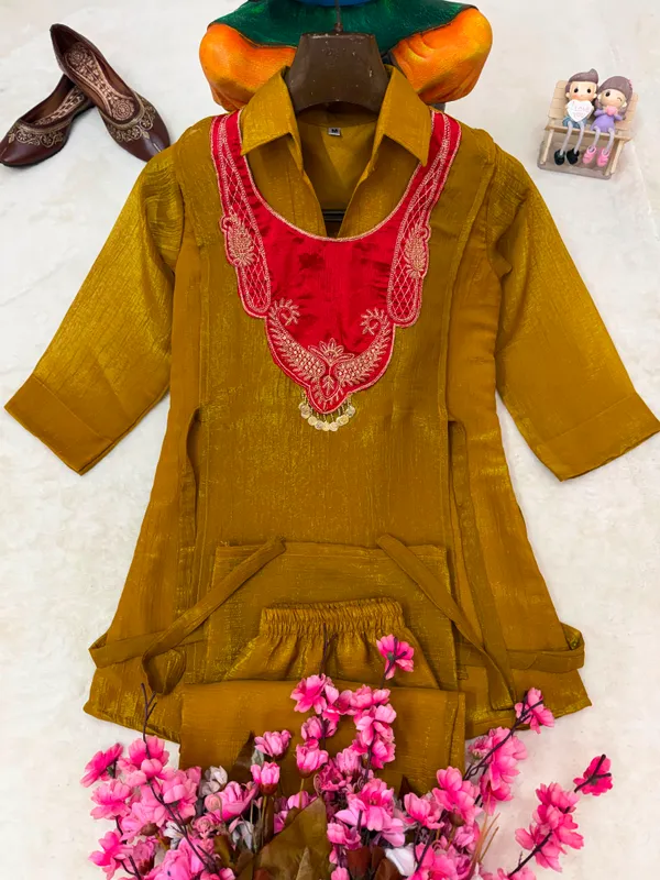 Rakshabandhan_Special_Kurti_Koti_Plazzo_Set