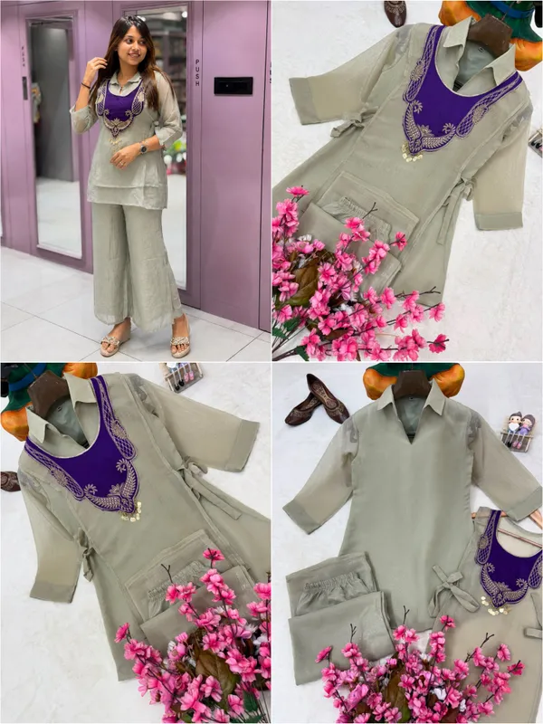 Rakshabandhan_Special_Kurti_Koti_Plazzo_Set