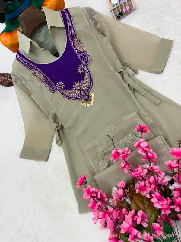 Rakshabandhan_Special_Kurti_Koti_Plazzo_Set