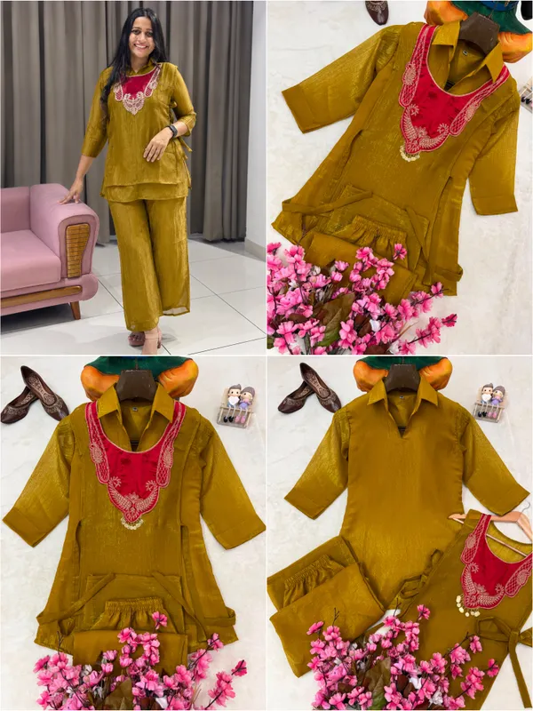Rakshabandhan_Special_Kurti_Koti_Plazzo_Set