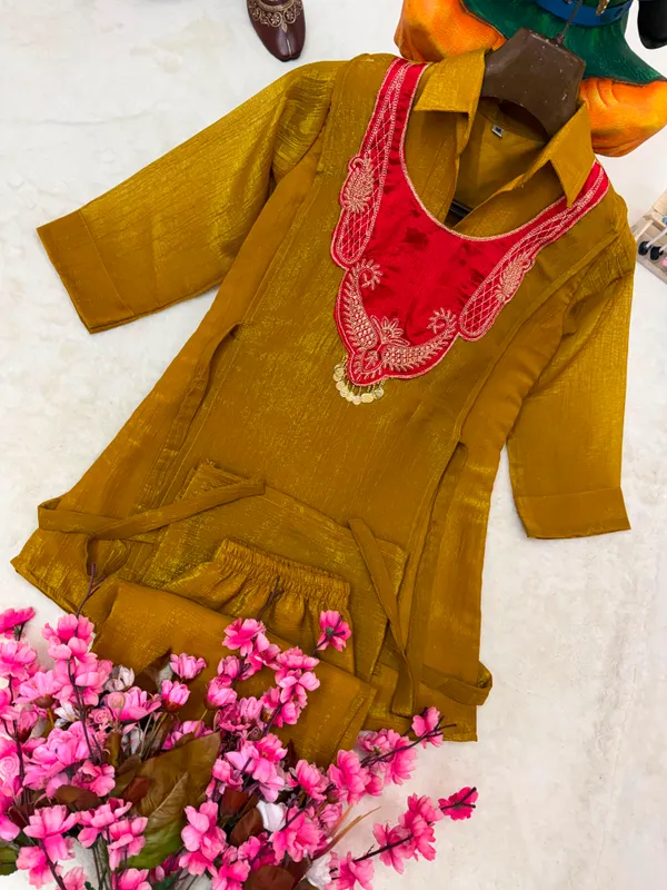 Rakshabandhan_Special_Kurti_Koti_Plazzo_Set