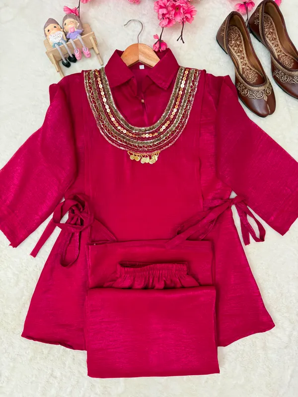 Rakshabandhan_Special_Kurti_Koti_Plazzo_Set