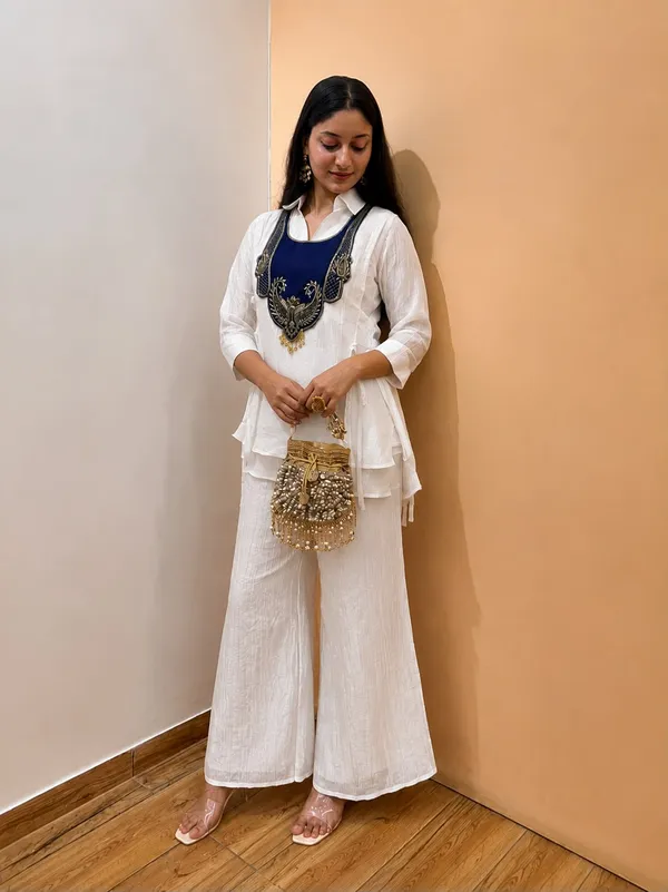 Rakshabandhan_Special_Kurti_Koti_Plazzo_Set