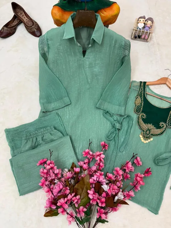 Rakshabandhan_Special_Kurti_Koti_Plazzo_Set