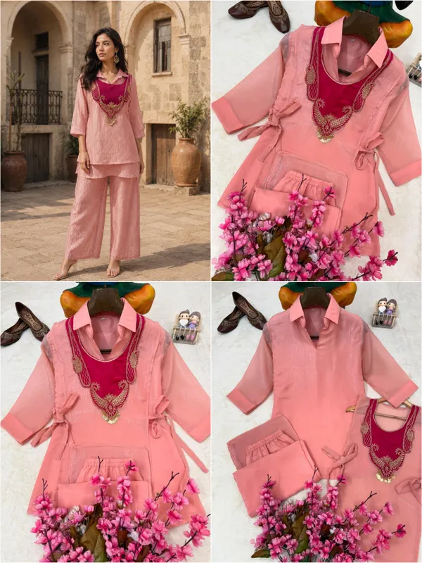 Rakshabandhan_Special_Kurti_Koti_Plazzo_Set
