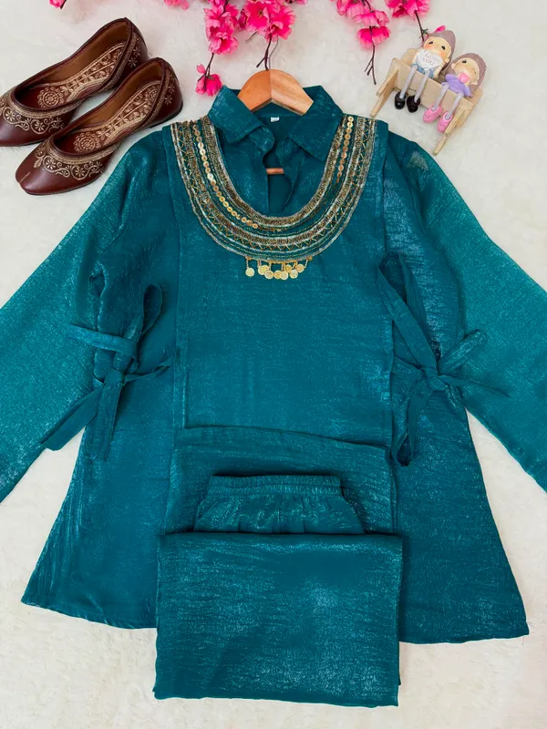 Rakshabandhan_Special_Kurti_Koti_Plazzo_Set