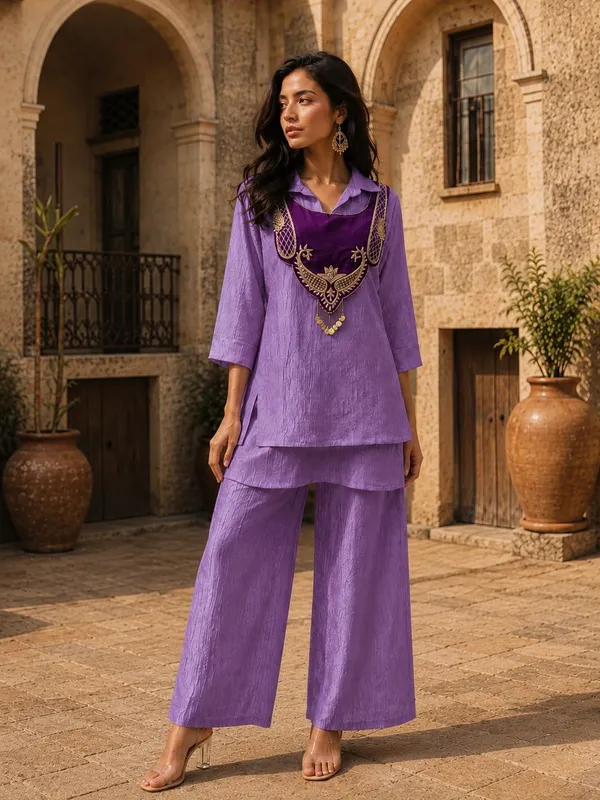 Rakshabandhan_Special_Kurti_Koti_Plazzo_Set