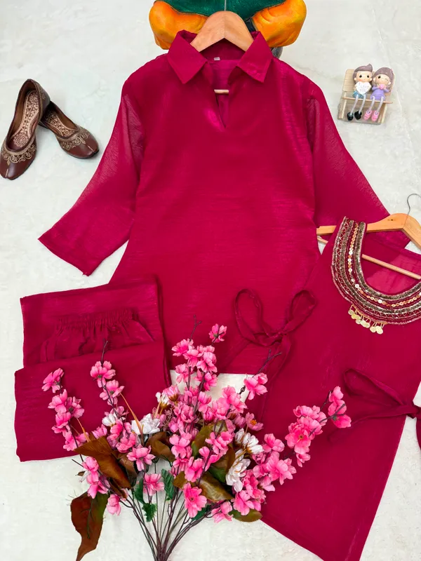 Rakshabandhan_Special_Kurti_Koti_Plazzo_Set