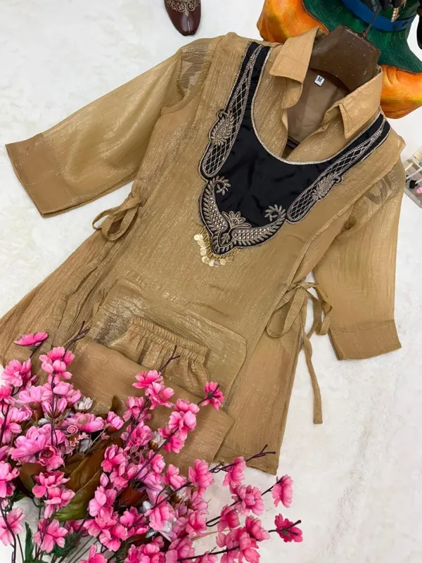 Rakshabandhan_Special_Kurti_Koti_Plazzo_Set