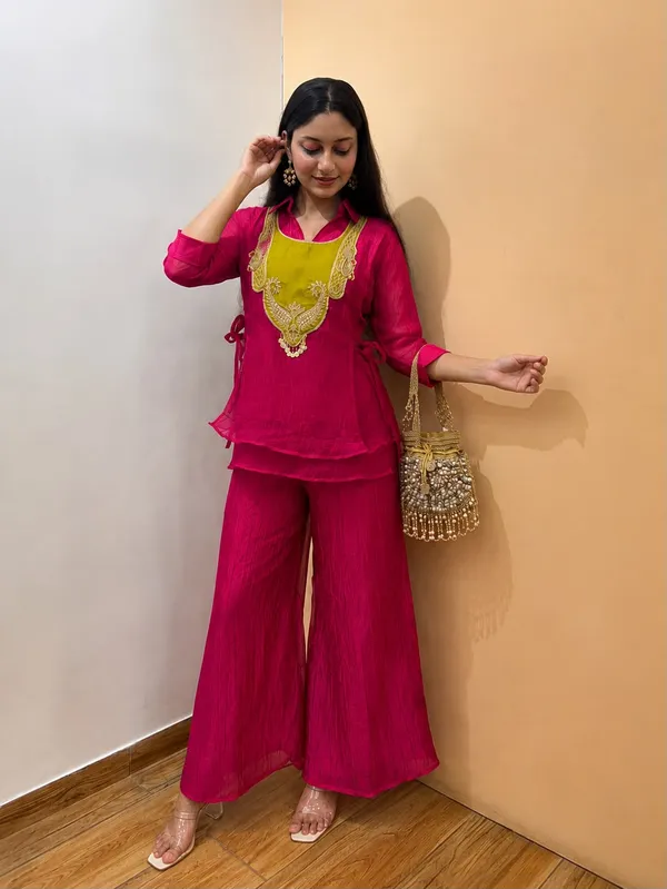 Rakshabandhan_Special_Kurti_Koti_Plazzo_Set