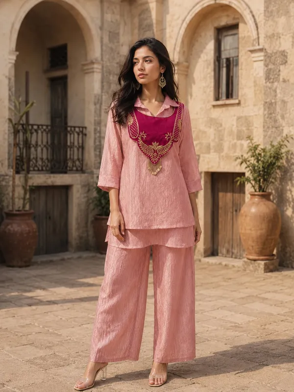 Rakshabandhan_Special_Kurti_Koti_Plazzo_Set