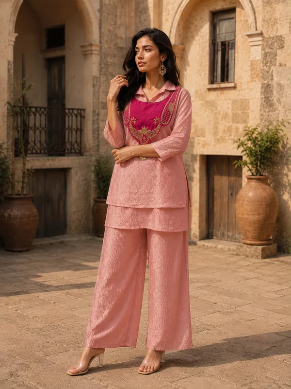 Rakshabandhan_Special_Kurti_Koti_Plazzo_Set