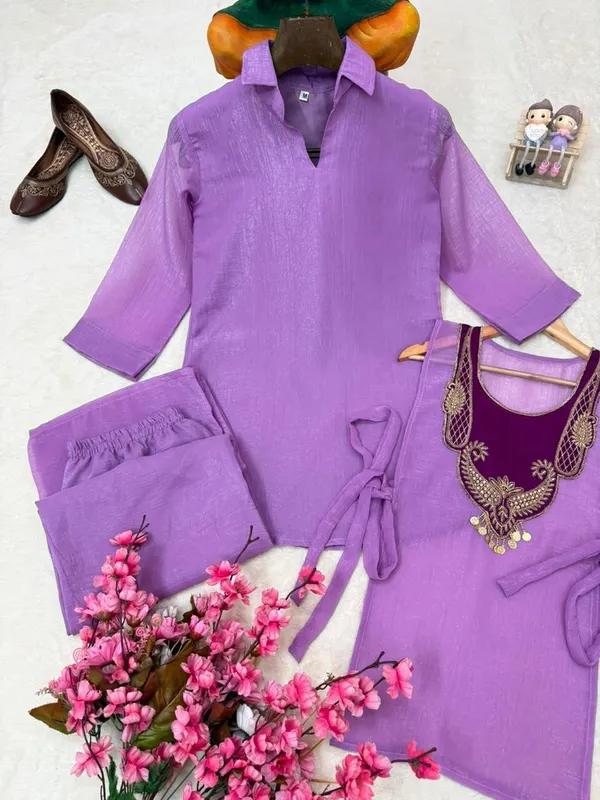 Rakshabandhan_Special_Kurti_Koti_Plazzo_Set