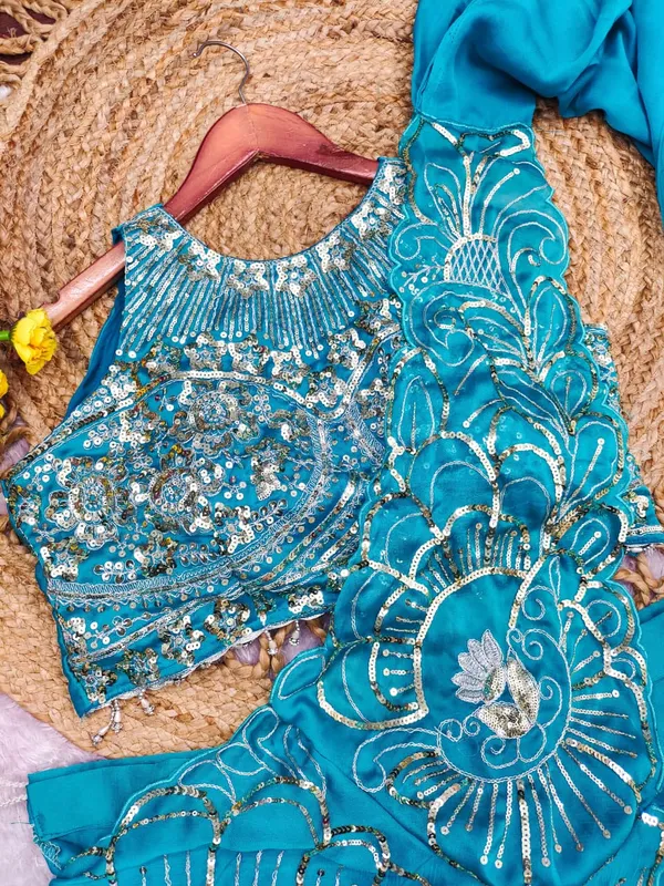 Rangoli_Silk_Lehenga_Saree_with_Multi_Thread_Embroidery