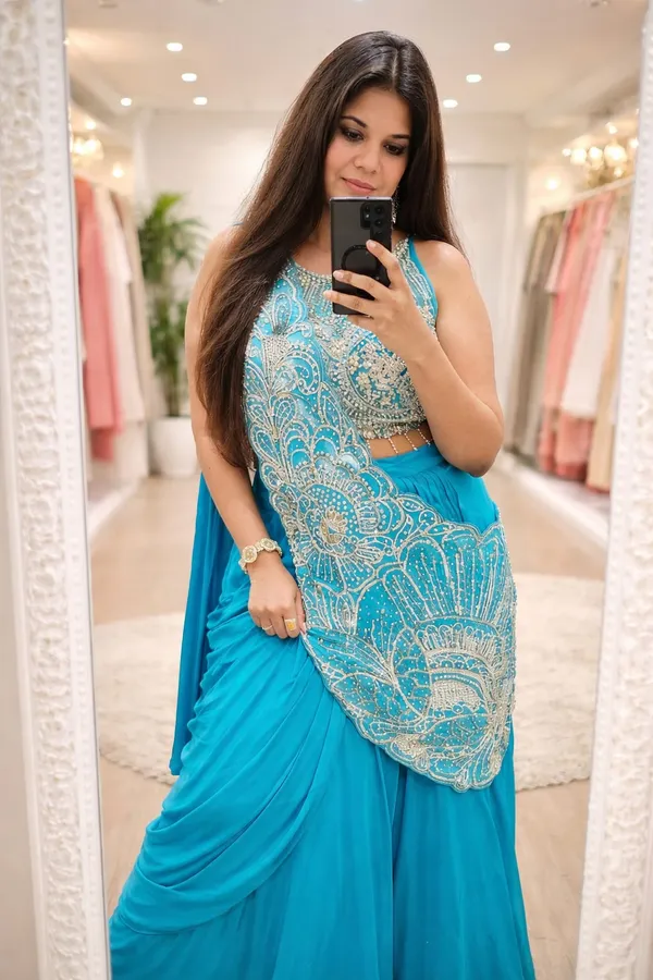 Rangoli_Silk_Lehenga_Saree_with_Multi_Thread_Embroidery