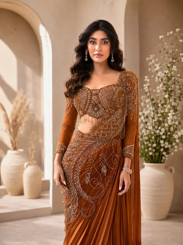 Rangoli_Silk_Ready-to-Wear_Drape_Saree_with_Embroidery_Sequence_Work