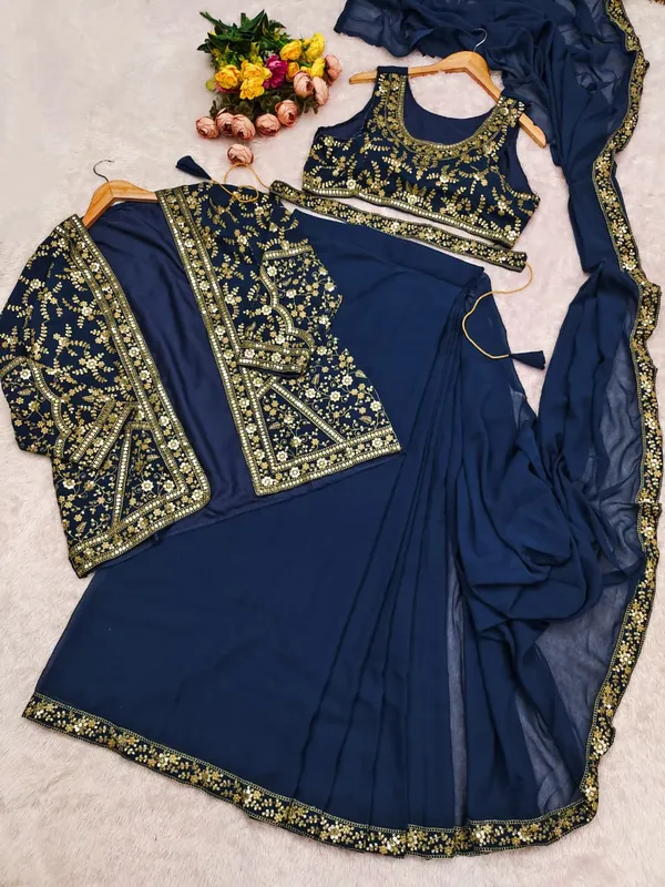 Ready-to-Wear_Jacket_Saree_Design