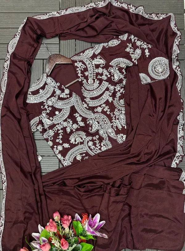 Ready-to-Wear_Jacket_Saree_with_Embroidery_Work