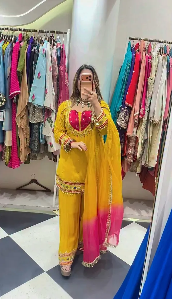 Roman_Glass_Real_Mirror_Work_Top_Plazzo_Dupatta_Set