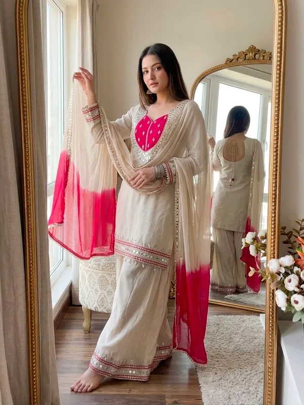 Roman_Glass_Real_Mirror_Work_Top_Plazzo_Dupatta_Set
