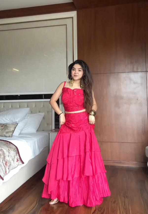 Ruffled_Layered_French_Crepe_Lehenga_Set_with_Cape_Dupatta