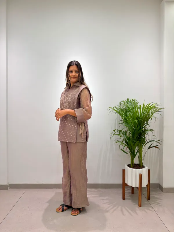 Salsa_Silk_Designer_Shirt_Pant_with_Hand_Embroidered_Shrug
