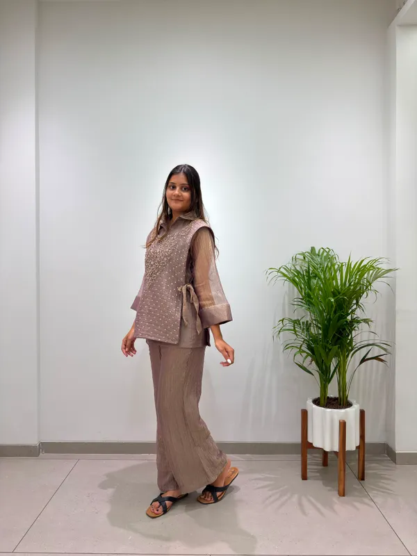 Salsa_Silk_Designer_Shirt_Pant_with_Hand_Embroidered_Shrug