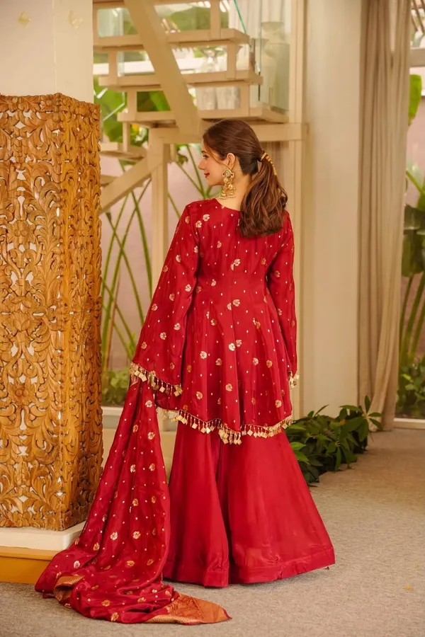 Satin_Silk_Weaving_Top_Plazzo_Dupatta_Set