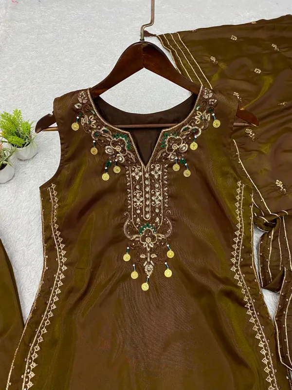 Sequence_Embroidered_Coss_Moss_Top_Salwaar_Dupatta_Set