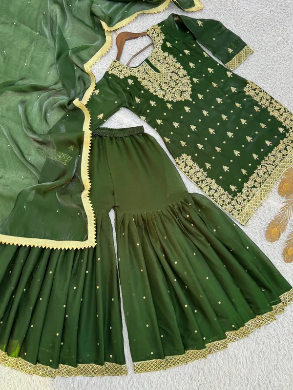 Stylish_Pure_GMY_Silk_Top_Sharara_Dupatta_Set